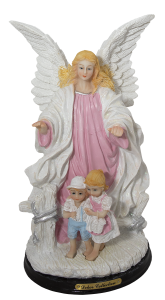 Figurka Anioł z dziećmi  1536